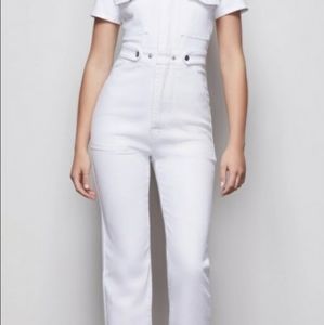 Good American Fit for Success Jumpsuit White  Size 1 / Small.
